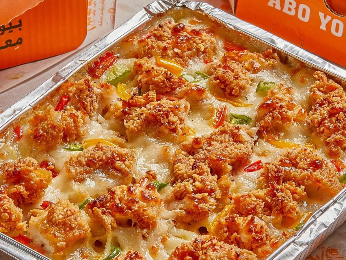 Crispy chicken pasta