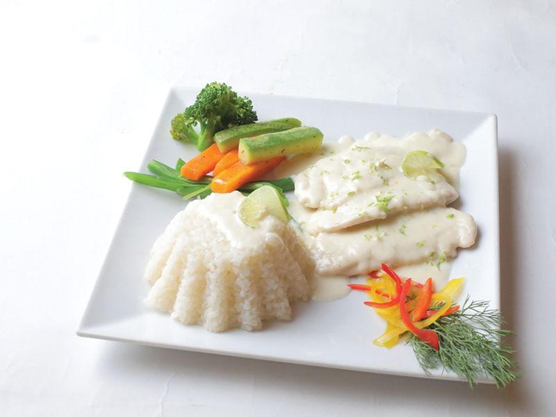 Chicken With Lemon Sauce