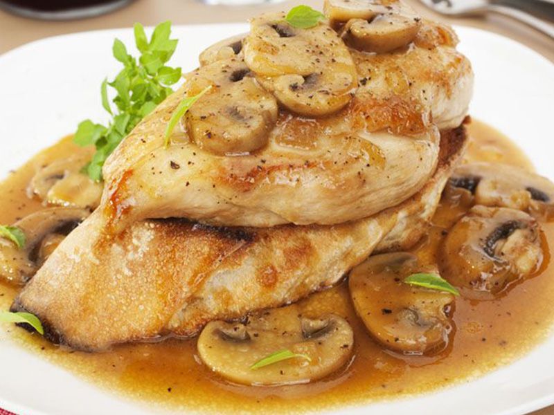 Chicken Mushroom Sandwich