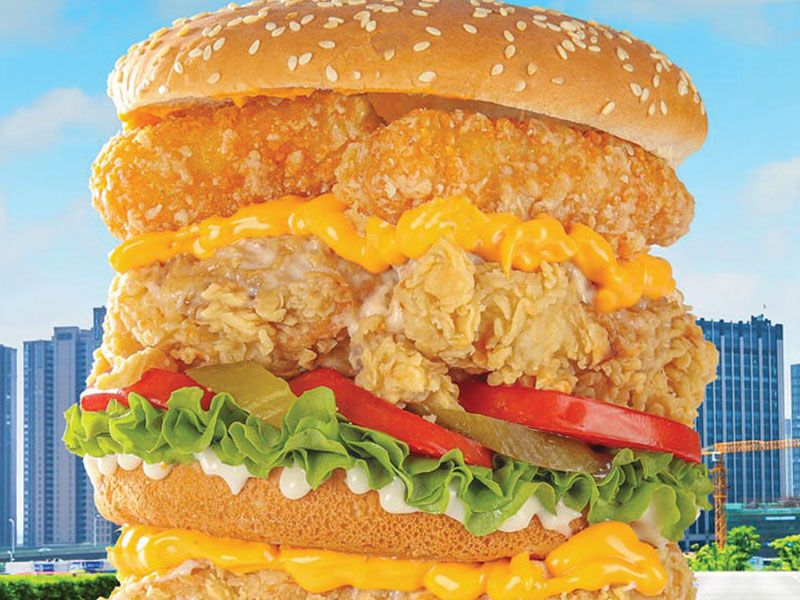 Chicken With Mozzarella Sandwich