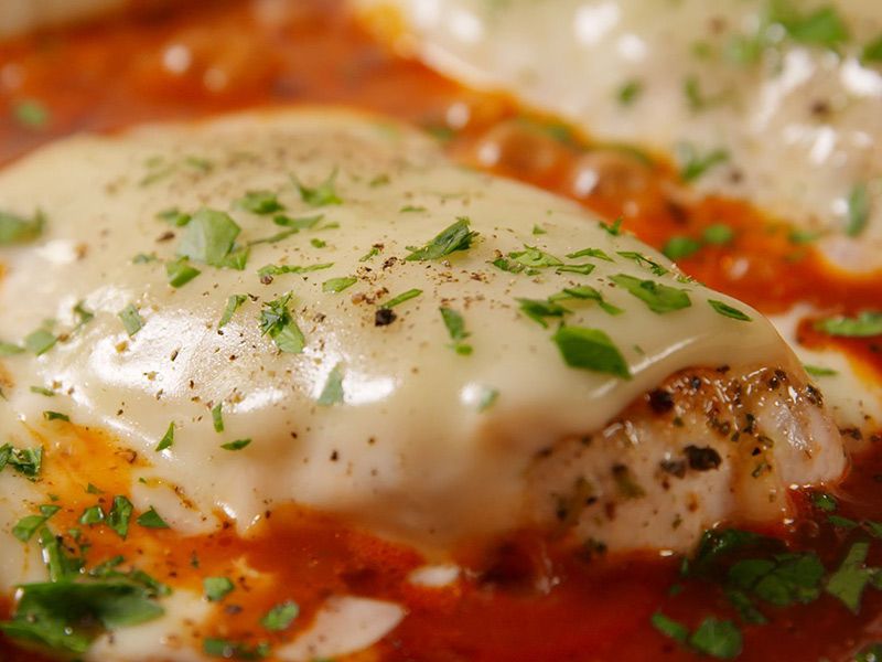 Chicken With Mozzarella Cheese Platter