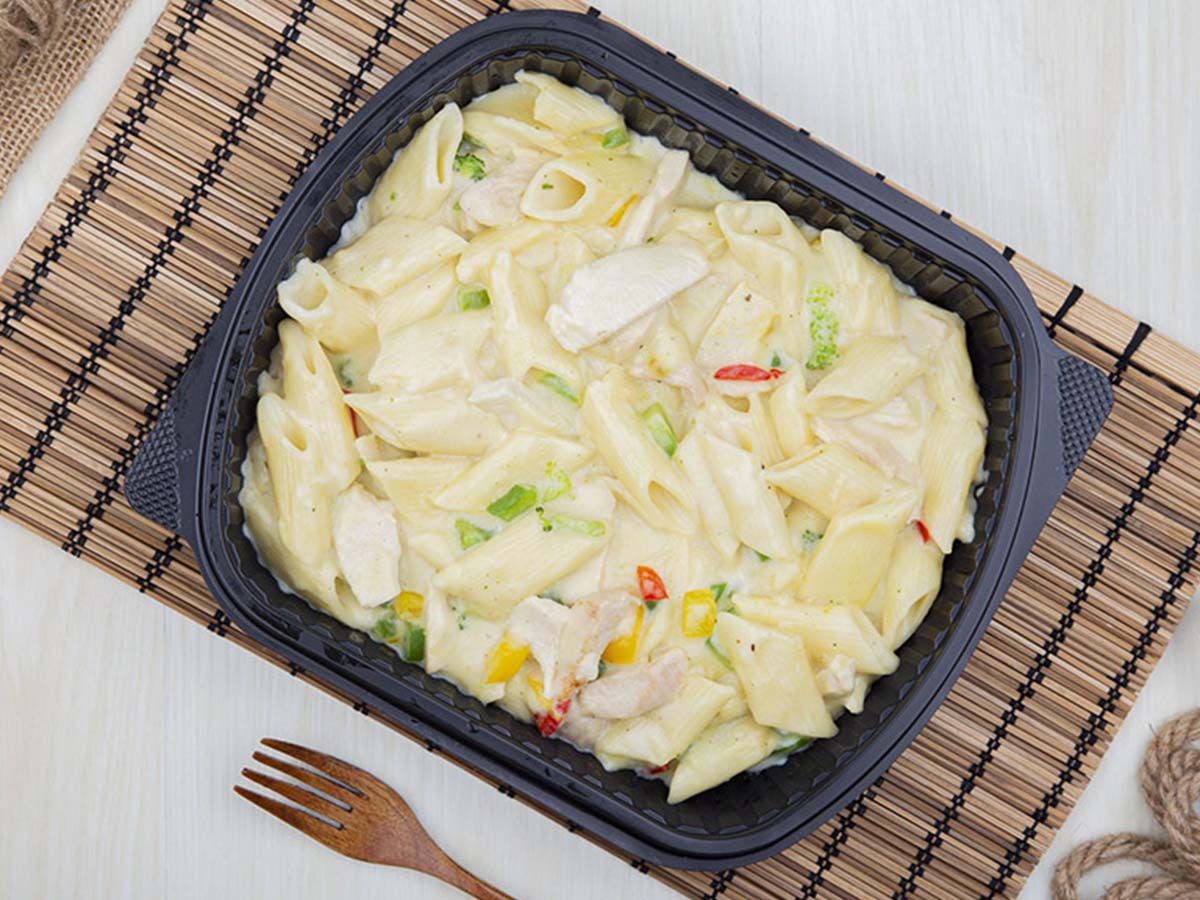 Chicken white pasta