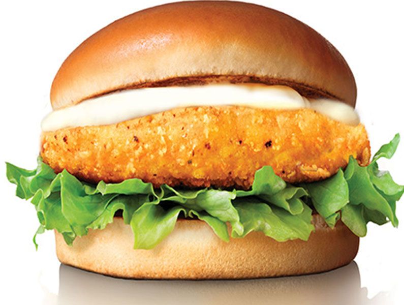 Chicken Strips Ranch Sandwich
