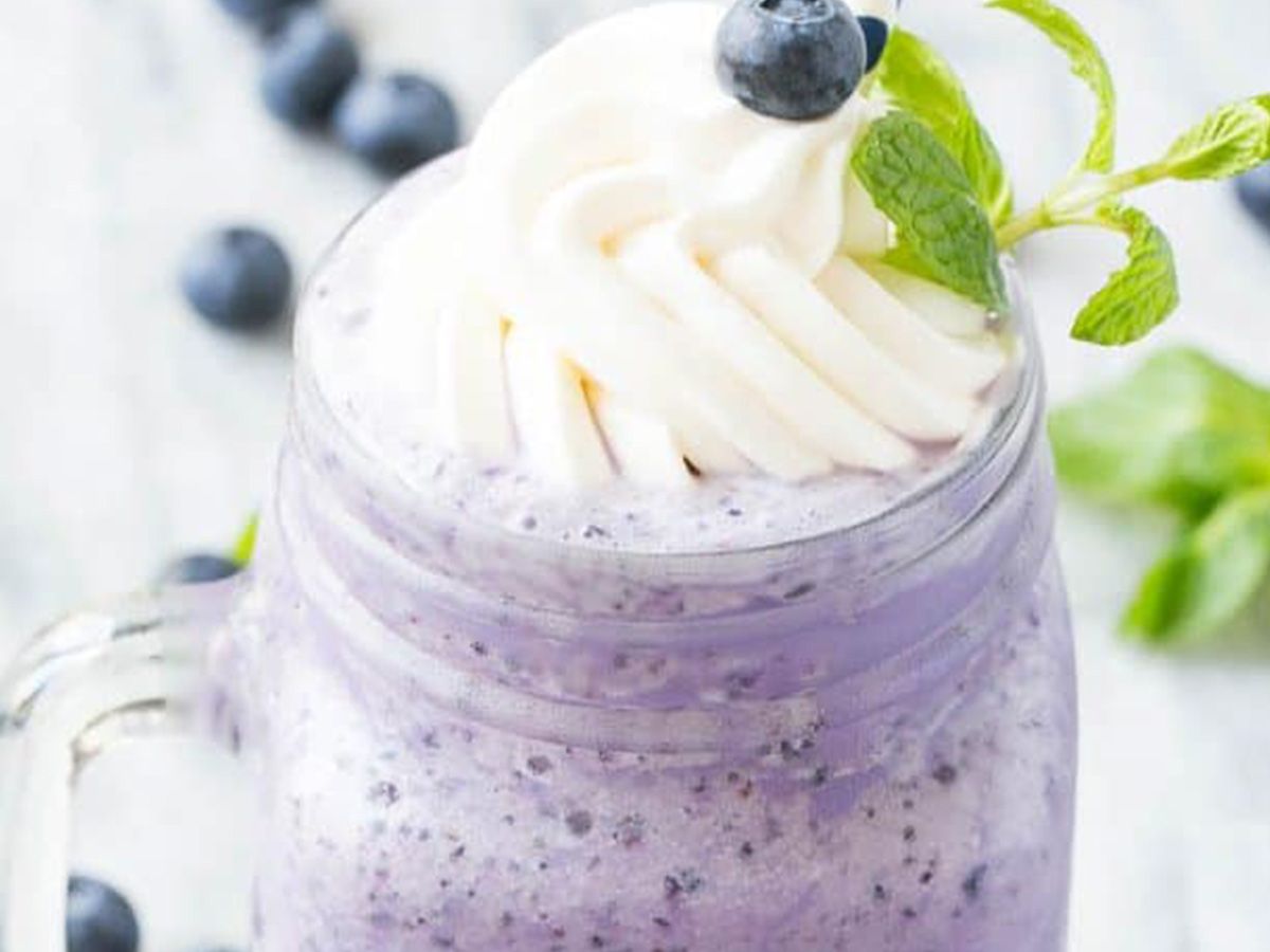 Blueberry Milkshake