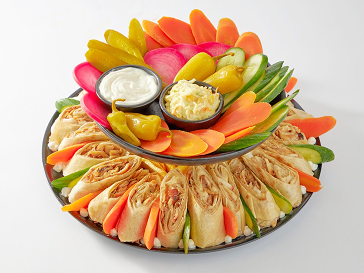 Chicken Shawerma Torte 4 Persons