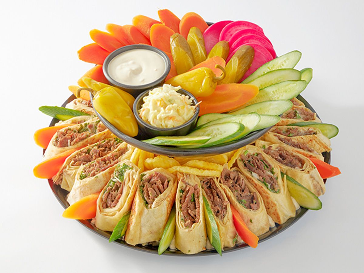 Meat Shawerma Torte 4 Persons