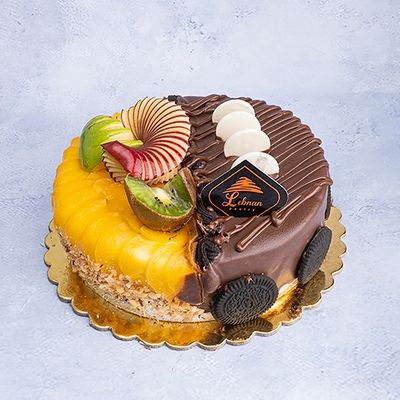 Half And Half Torte Piece 20