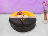 Half mango and half chocolate Torte 1 piece