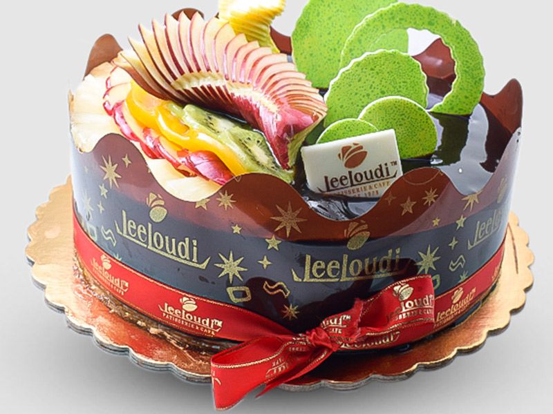 Chocolate With Cream Torte Size 19 Cm