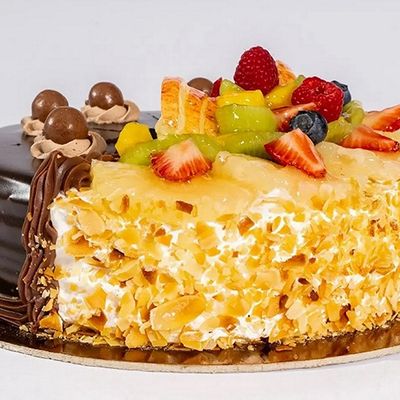 Half and Half Torte 24 size