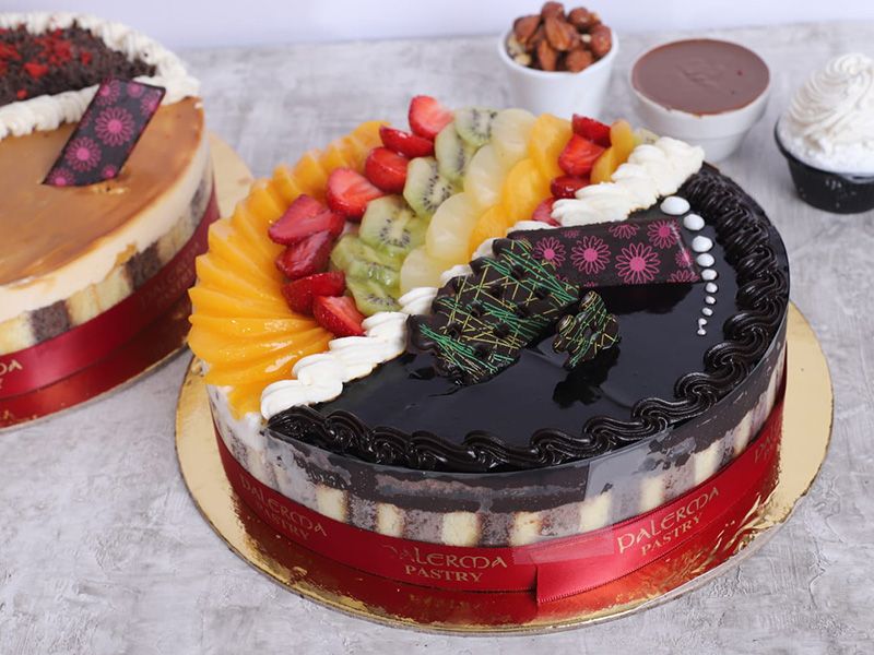Half And Half Torte Round