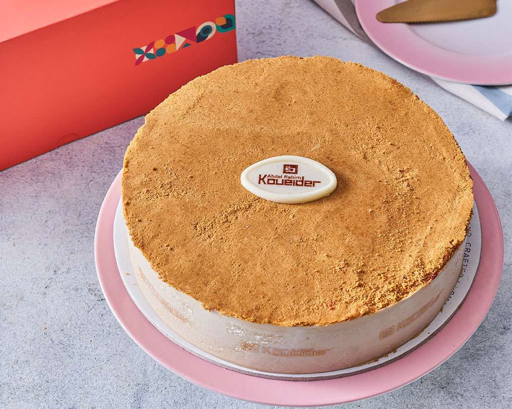 Lotus Ice Cream Cake