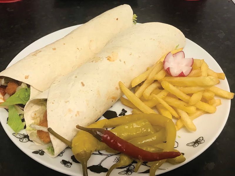 Crispy Chicken Tortilla Sandwich