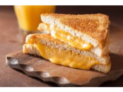 Cheddar Cheese And Eggs Toast