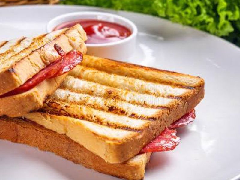 Pastrami Toast Sandwich