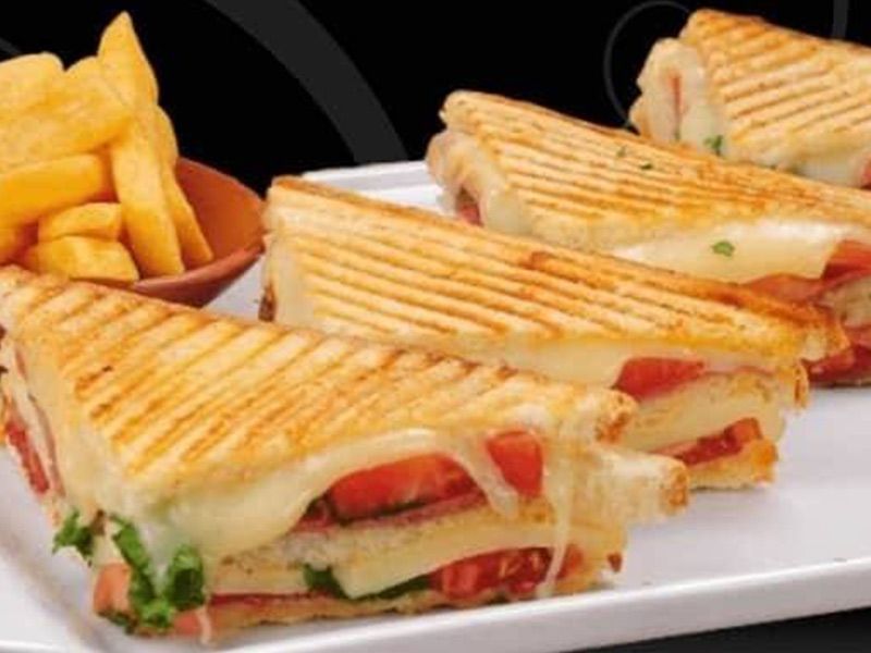 Toast Salami Sandwich