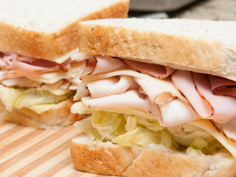 Smoked Turkey Toast Sandwich