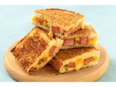 Mix Hot Dog Eggs Toast