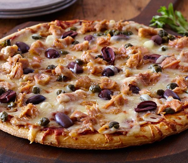 Seafood Oriental Pizza