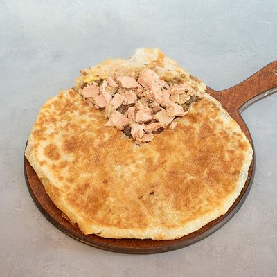 Tuna pie pieces