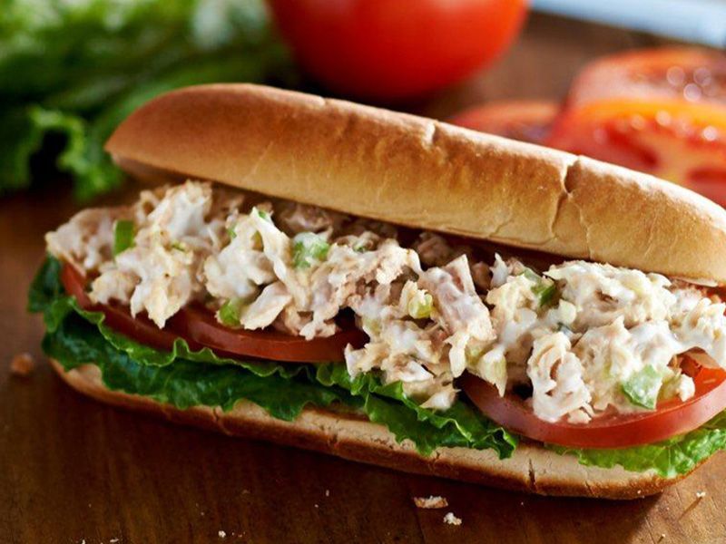 Tuna Mixture Sandwich