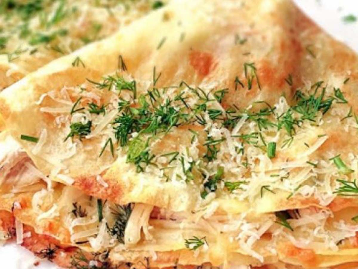 Tuna crepe