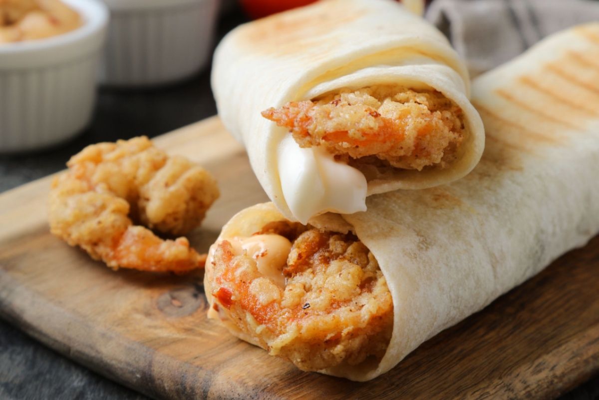 Shrimp Twister Sandwich