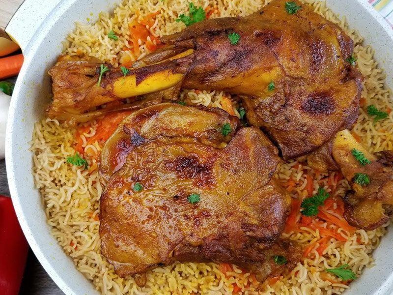 Whole Teis With Basmati Rice