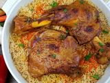 Whole Teis With Basmati Rice