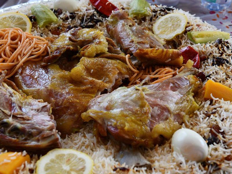 Mandi Teis With Rice