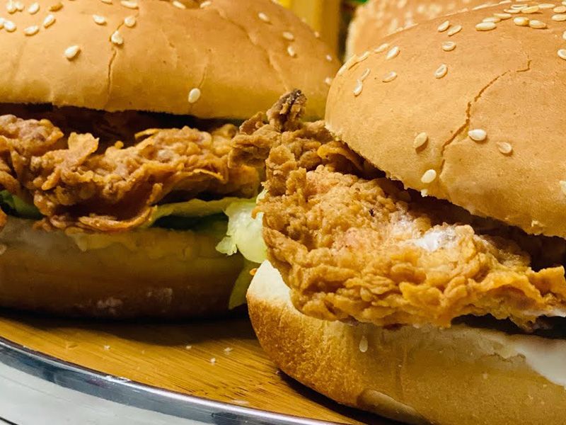 X Broast Chicken Sandwich