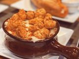 Bolognese Pasta With Crispy Chicken And Cheese