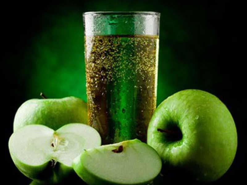 Green Apple Soda Drink