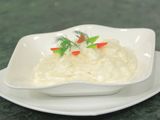 Garlic dip platter