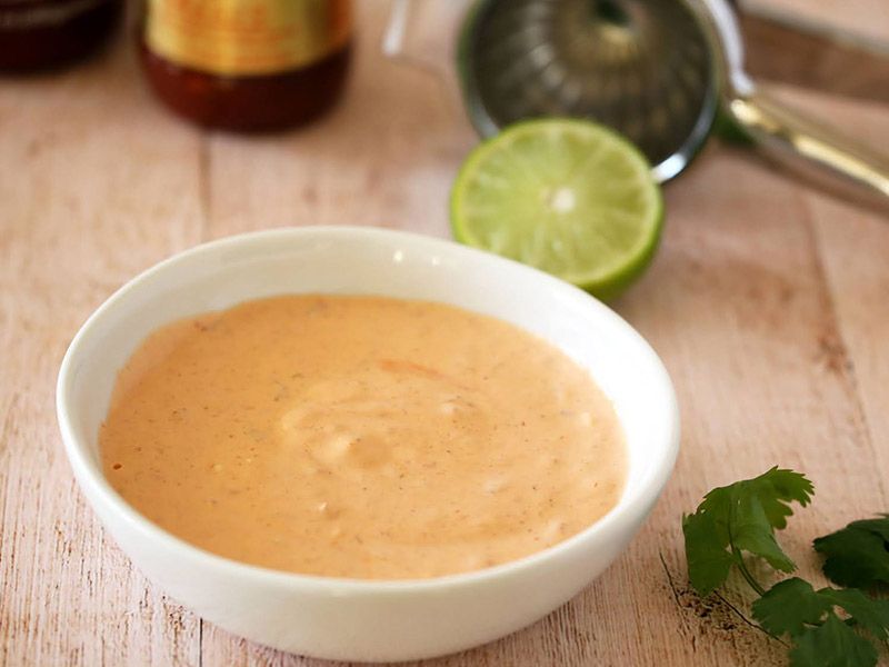 Spicy Garlic Dip Salad