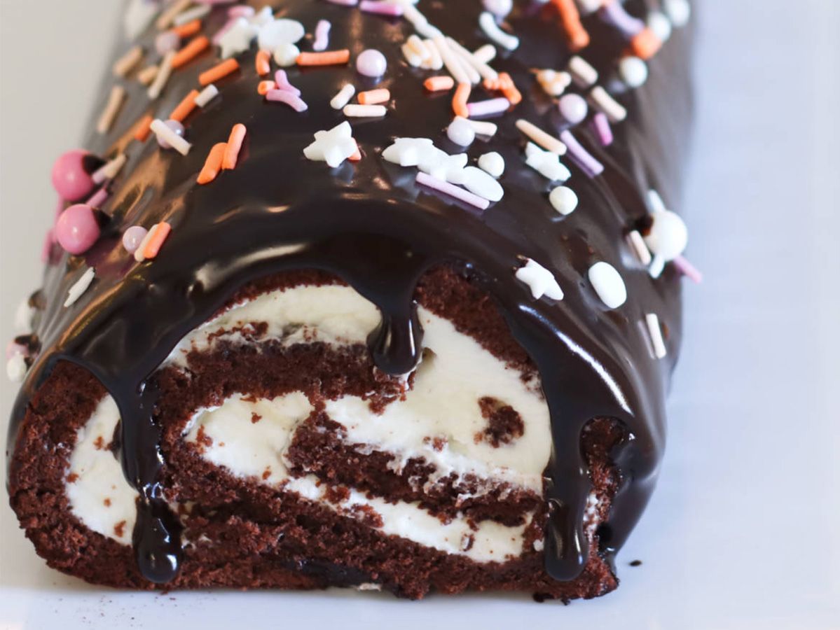 Swiss Roll Chocolate Original Gateau