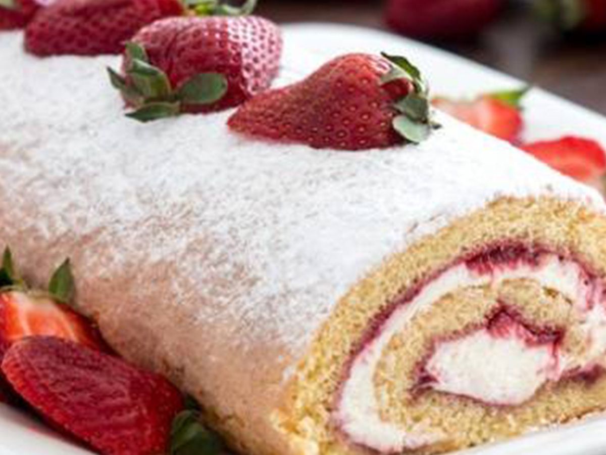 Swiss Roll Fruit Original Gateau