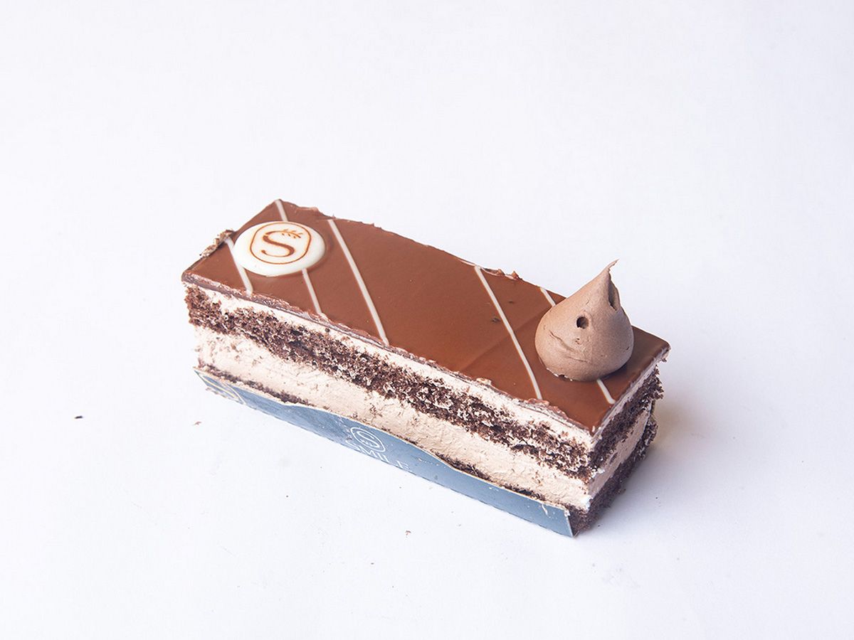 Piece of capri gateau
