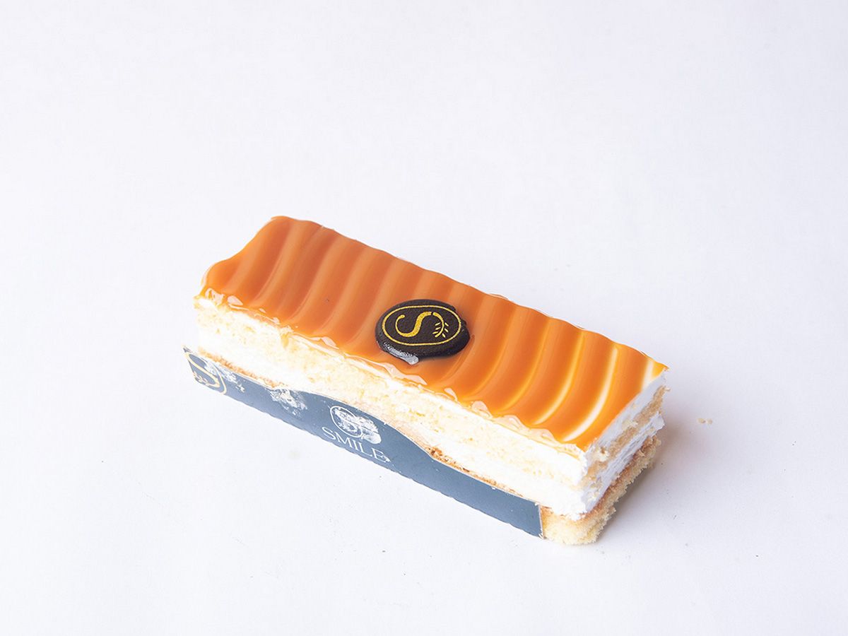 Caramel gateau