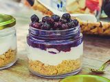 Berries Cheesecake Jar