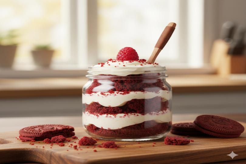 Red Velvet Jar