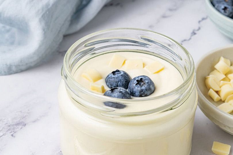 White Chocolate Jar