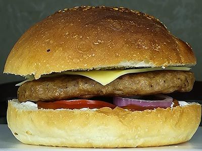 Jumbo Cheese Burger Sandwich