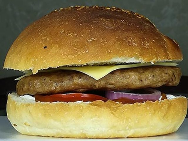 Jumbo Cheese Burger Sandwich