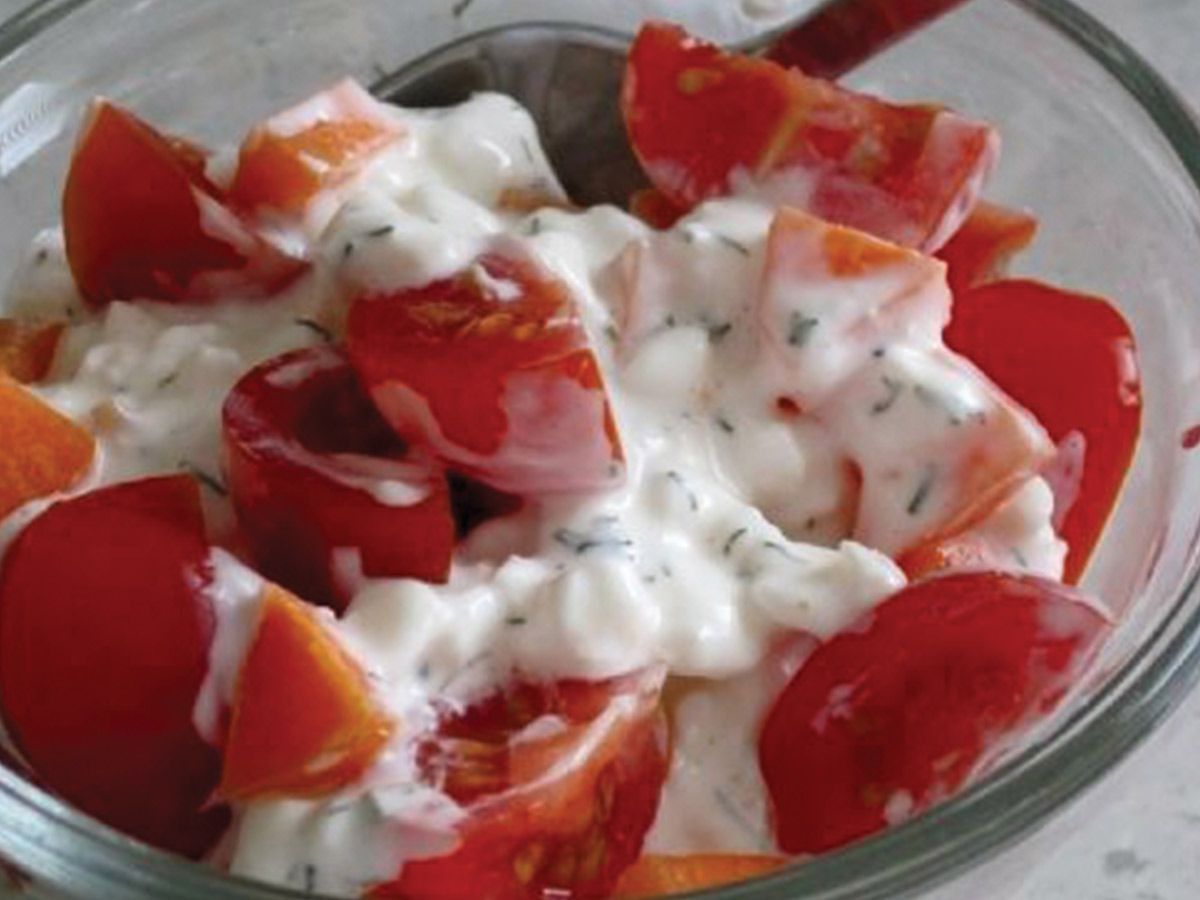 Tomato Cheese Salad
