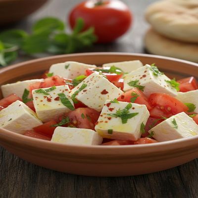 Cheese With Tomatoes