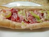 French Tomato With Cheese Sandwich