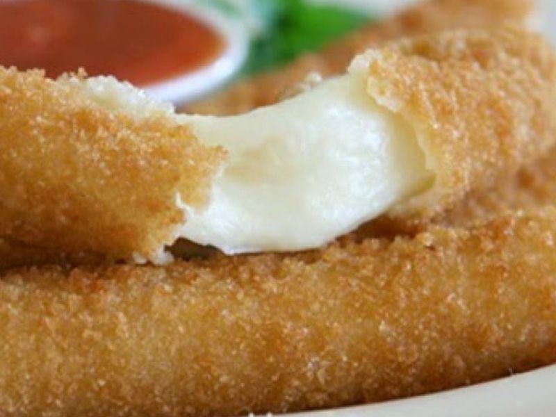 Fried Roumi Cheese Sandwich