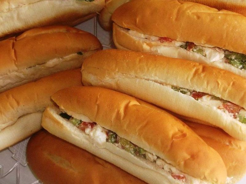 Cheese With Tomatoes And Cucumbers Sandwich