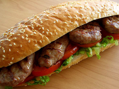 Cheese Kofta Sandwich
